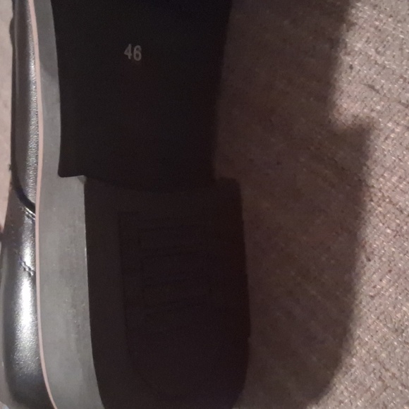 Tanner Classic Black Men’s Derby Dress Shoes – Size 46 EU / 12 US, With Bag - Picture 9 of 16